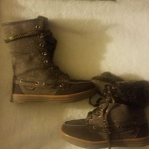 South Pole Winter Boots Big Girls Sz1